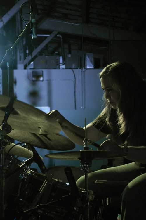 Adrienne Davies Tom Tom Magazine Earth Girl Drummer Maya Stoner photo