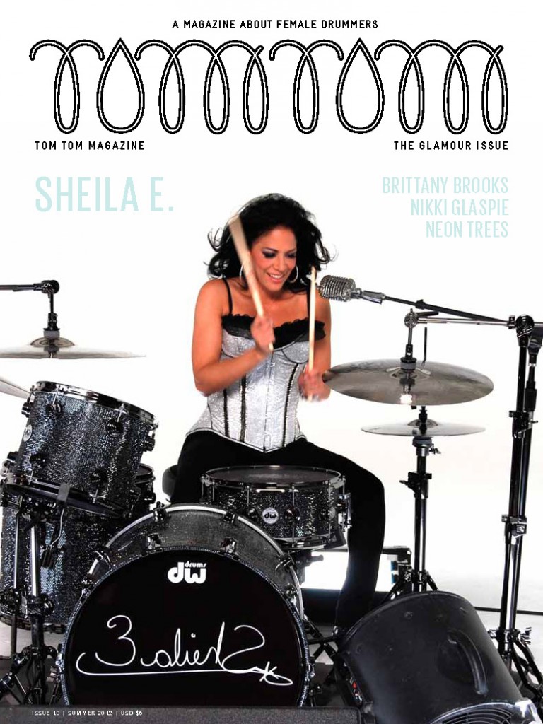 Tom Tom Magazine Cover Sheila E Best Woman Drummer Ever