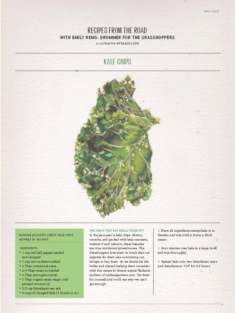 Tom Tom Magazine Issue 10_ Recipes From the Road_ Kale Chips