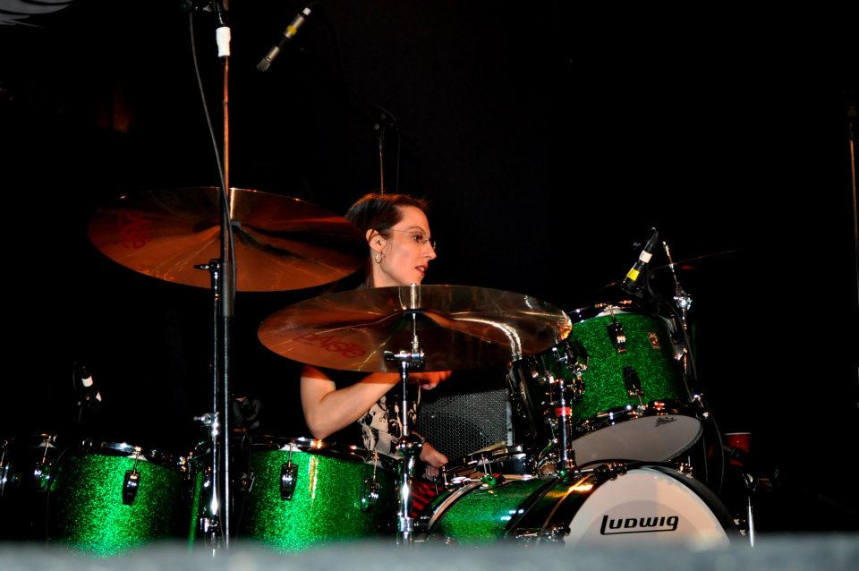 AmyHall_HeartBrigade Best Woman Drummer Tom Tom Magazine