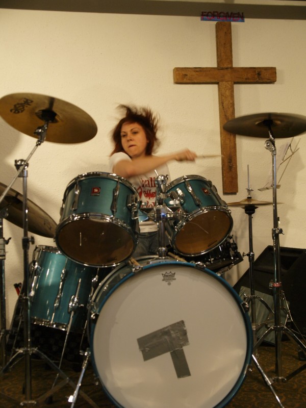 Amazing and Wild Drummer Anna Amick Annamul Tom Tom Magazine