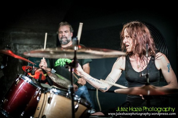 Crazy Talented Godmother of Metal Drummer Cheshire Agusta Tom Tom Magazine