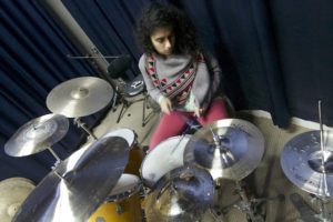 Extremely talented female drummer Kiran Gandhi Istanbul Cymbals Tom Tom Magazine