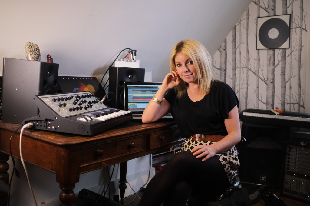 Little Boots Moog SubPhatty Producer Best Woman Female Beatmaker Synth Player 