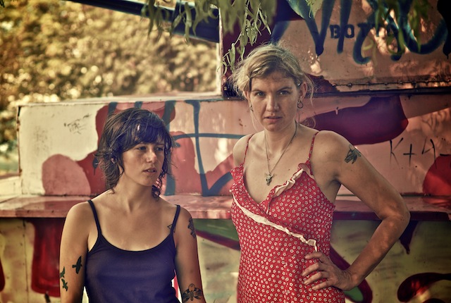 Amazing and Talented Female Duo Trophy Wife with Female Drummer Katy Otto Tom Tom Magazine