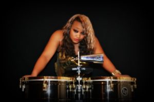 Amazing and talented female drummer Shonnie Murrell Tom Tom Magazine Women's Music Magazine