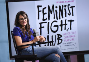NEW YORK, NY - SEPTEMBER 13:  Journalist Jessica Bennett attends the BUILD Series presents Jessica Bennett discussing her new book "Feminist Fight Club" at AOL HQ on September 13, 2016 in New York City.  (Photo by Matthew Eisman/Getty Images)