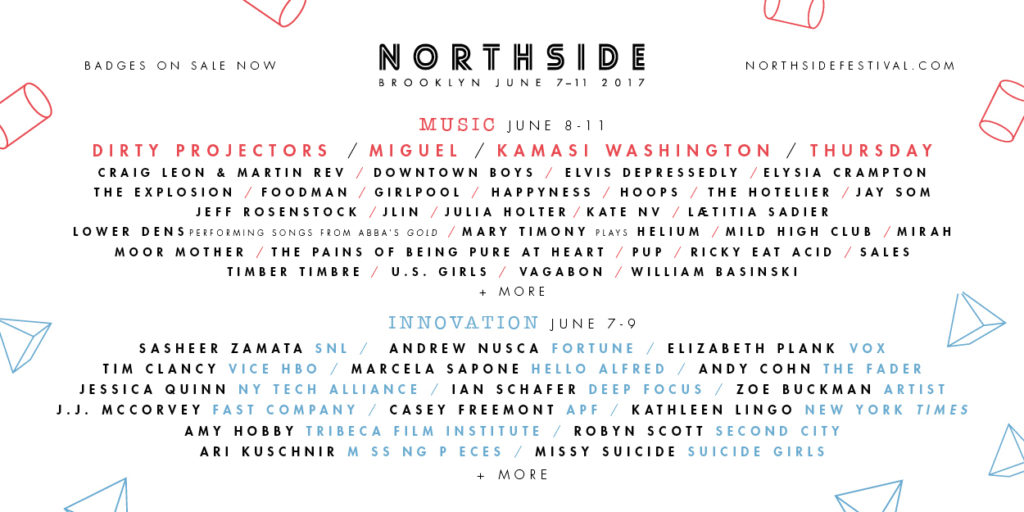 Music Festival Report: Northside Festival, Brooklyn, 2017
