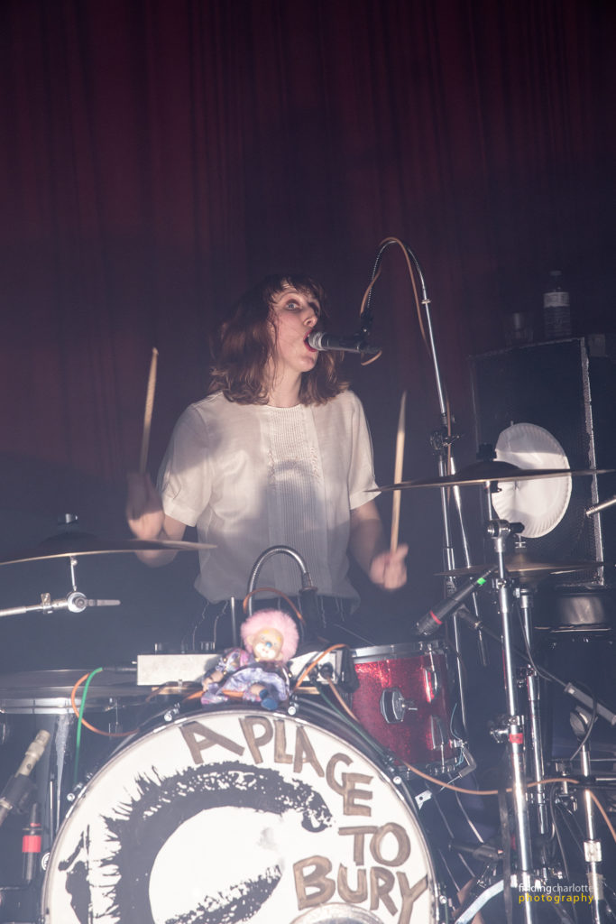Lia at the Fox Cabaret in Vancouver BC with A Place to Bury Strangers APTBS 6/13/18