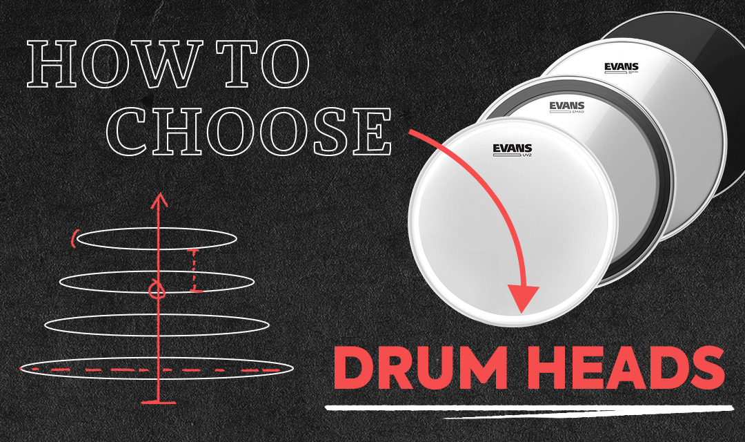how to choose, drum heads, evans, promark, daddario, tom tom, female, women, drummers, beatmakers, producers, gear, review, how-to